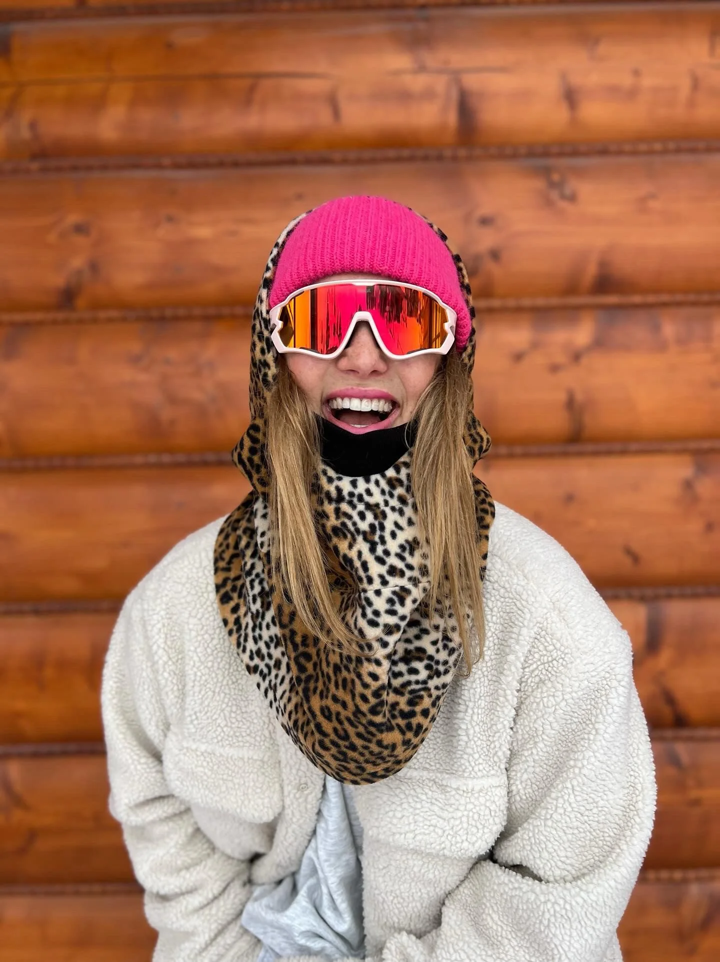 Kaptur Sherpa Leo BROWN