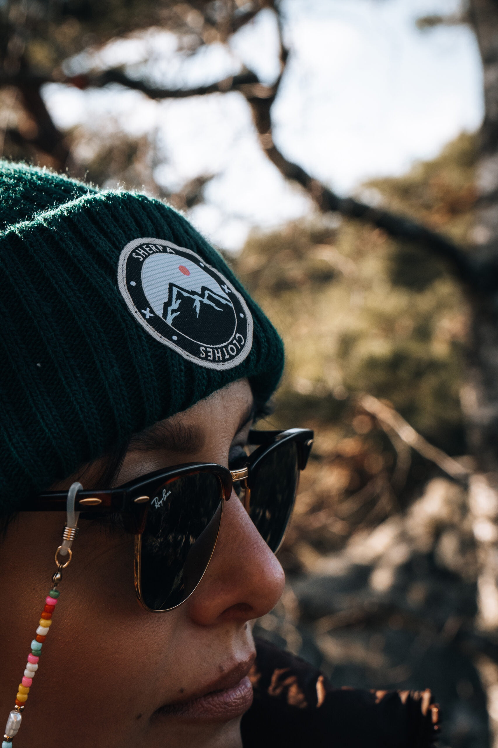 SHERPA SIMPLE beanie DARK GREEN