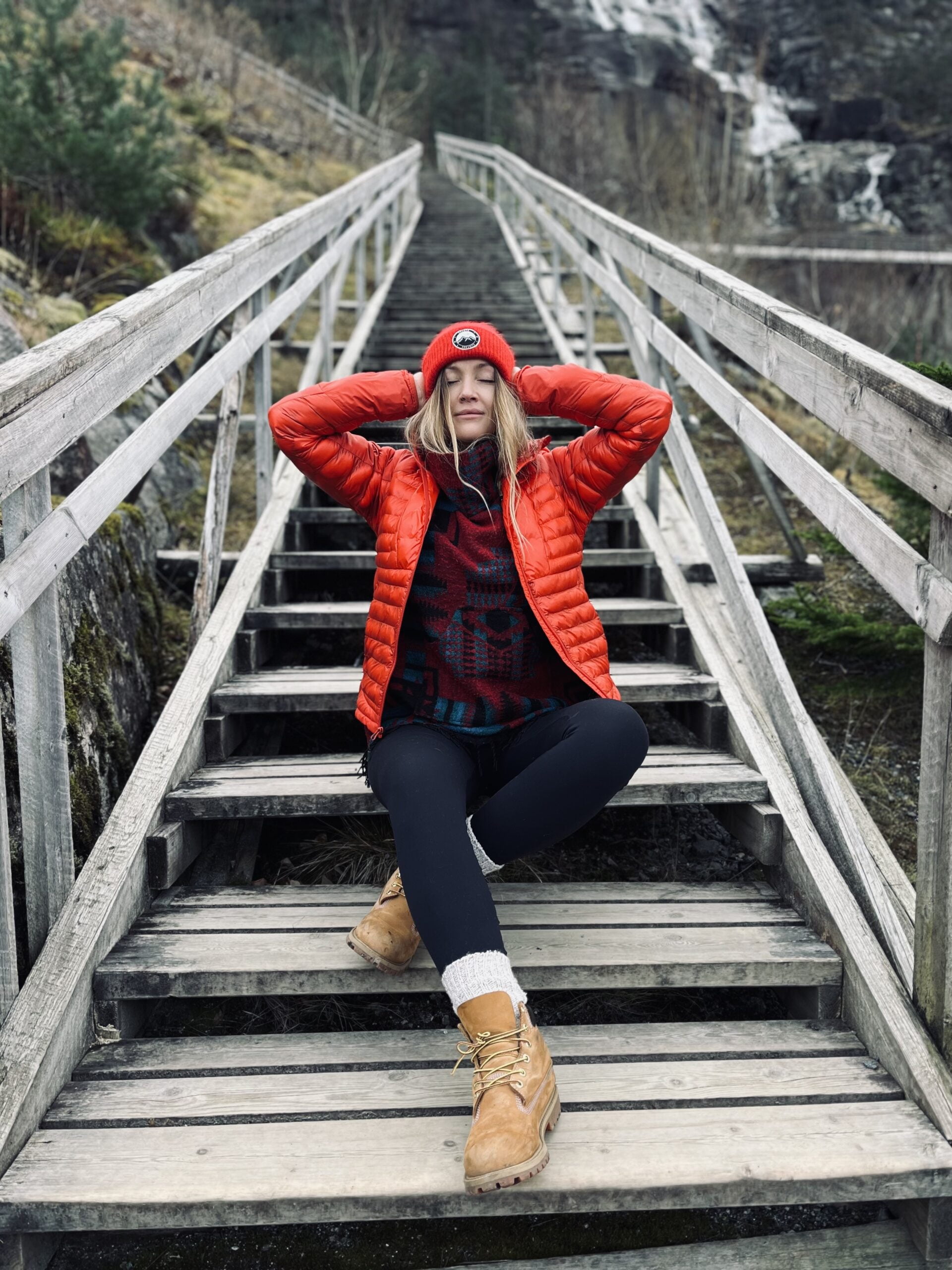 SHERPA SIMPLE beanie RED