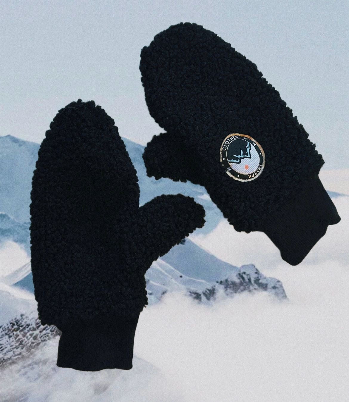 SHERPA MITTENS Black