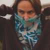 WOOL Bandana turquoise
