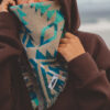 WOOL Bandana turquoise