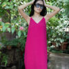 Sukienka LARA fuchsia long