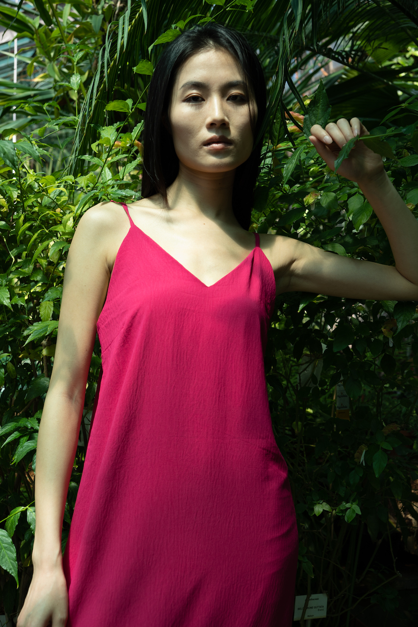 Sukienka LARA fuchsia short