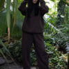 COZY BROWN SHERPA HOODIE