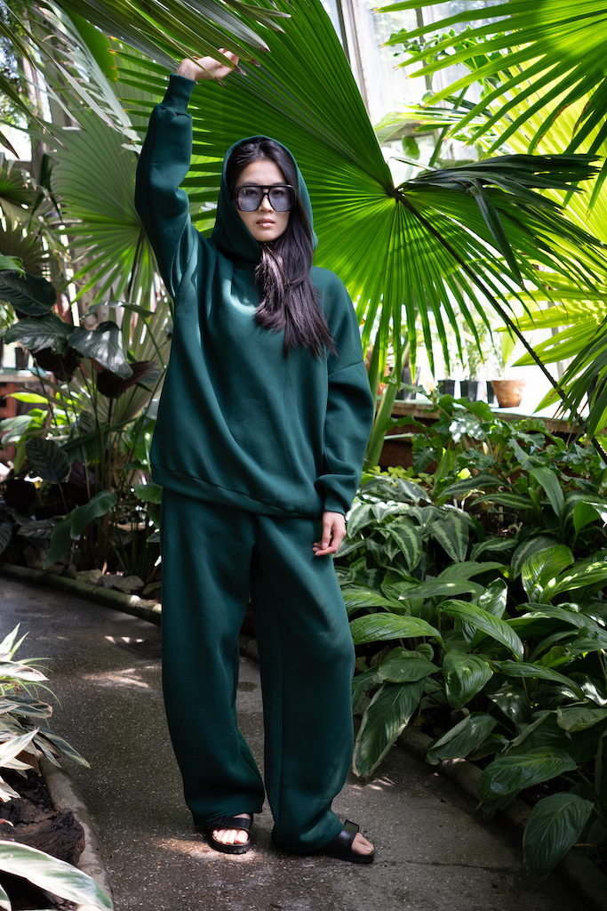 Spodnie COZY GREEN SHERPA