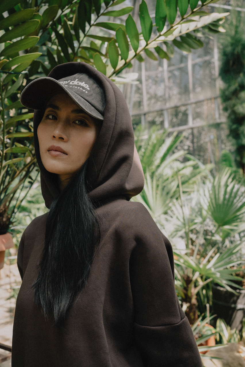 COZY BROWN SHERPA HOODIE