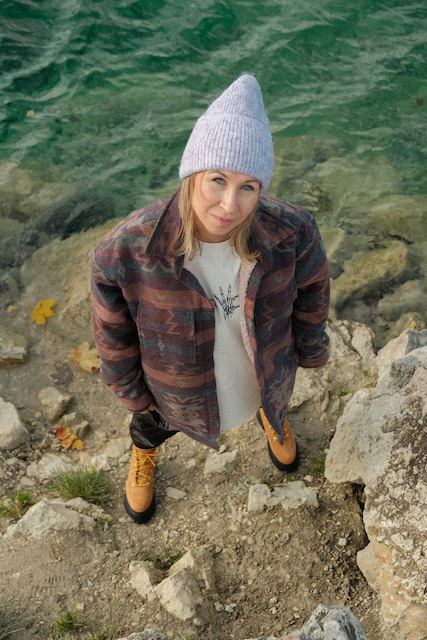 DSCF0029 ALPAKA beanie MELANGE LIGHT VIOLET