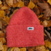 ALPAKA beanie MELANGE CORAL