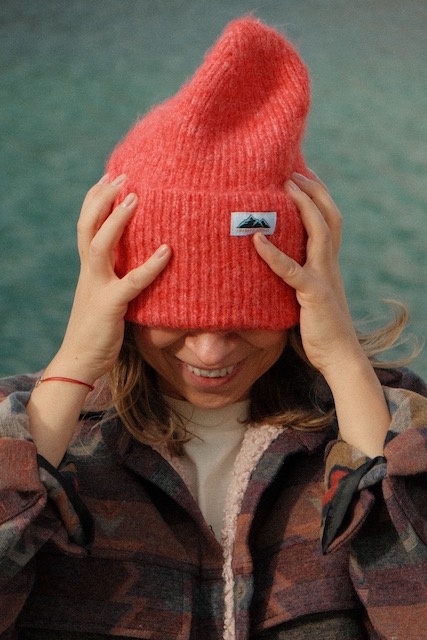 bf737d36-ffd2-44a2-a253-b354d8d28277 ALPAKA beanie MELANGE CORAL